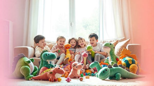 Découvrez les doudous dinosaures idéaux pour tous les âges